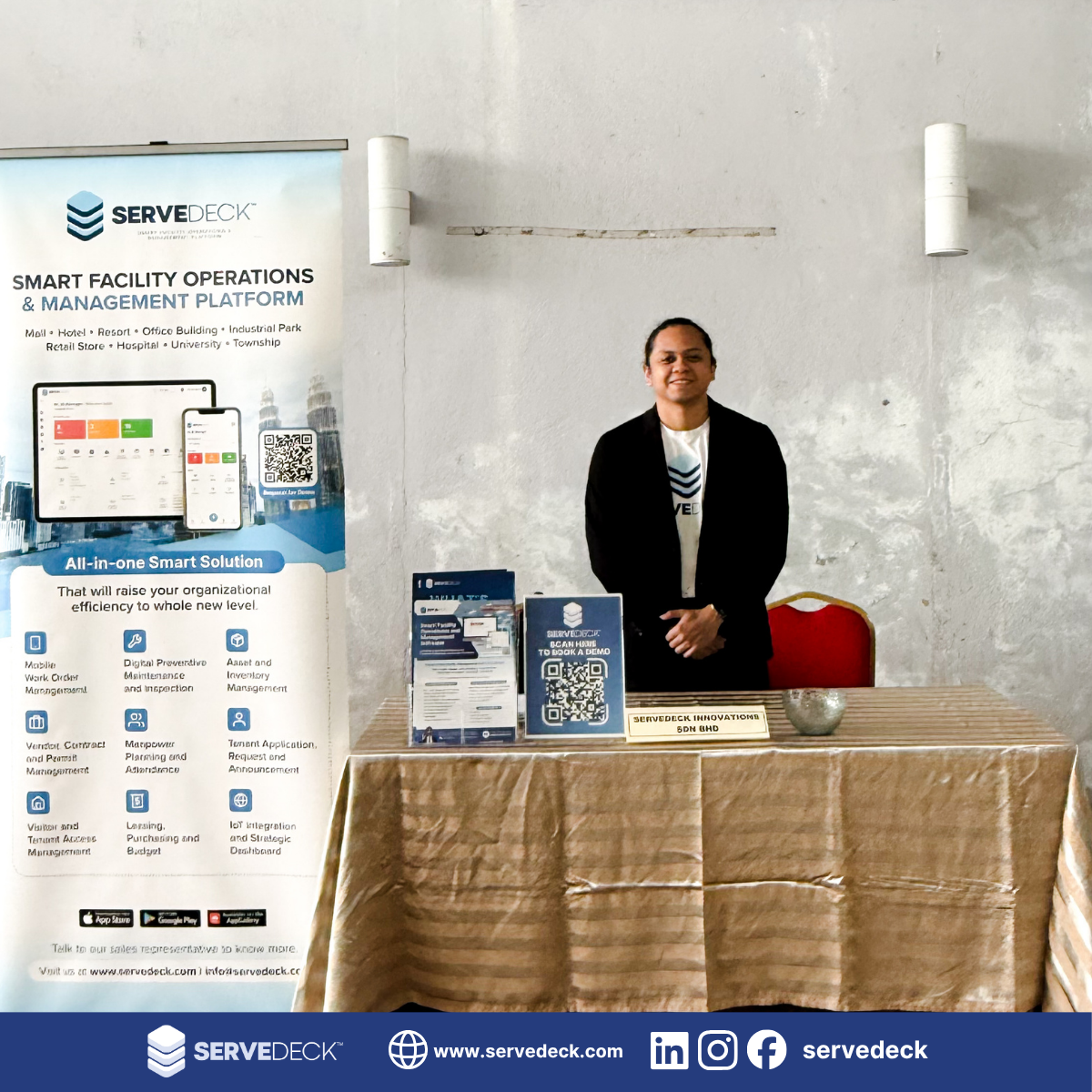 ServeDeck connecting with property professionals at the 28th LPEPH Convocation and MPMS 3rd Edition Launch
