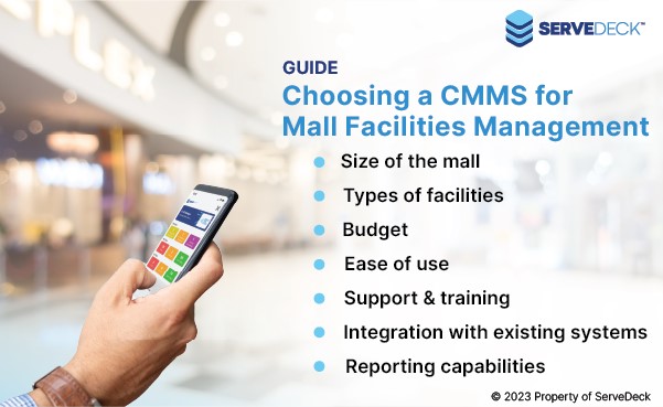 Guide for choosing CMMS for mall operation_ServeDeck