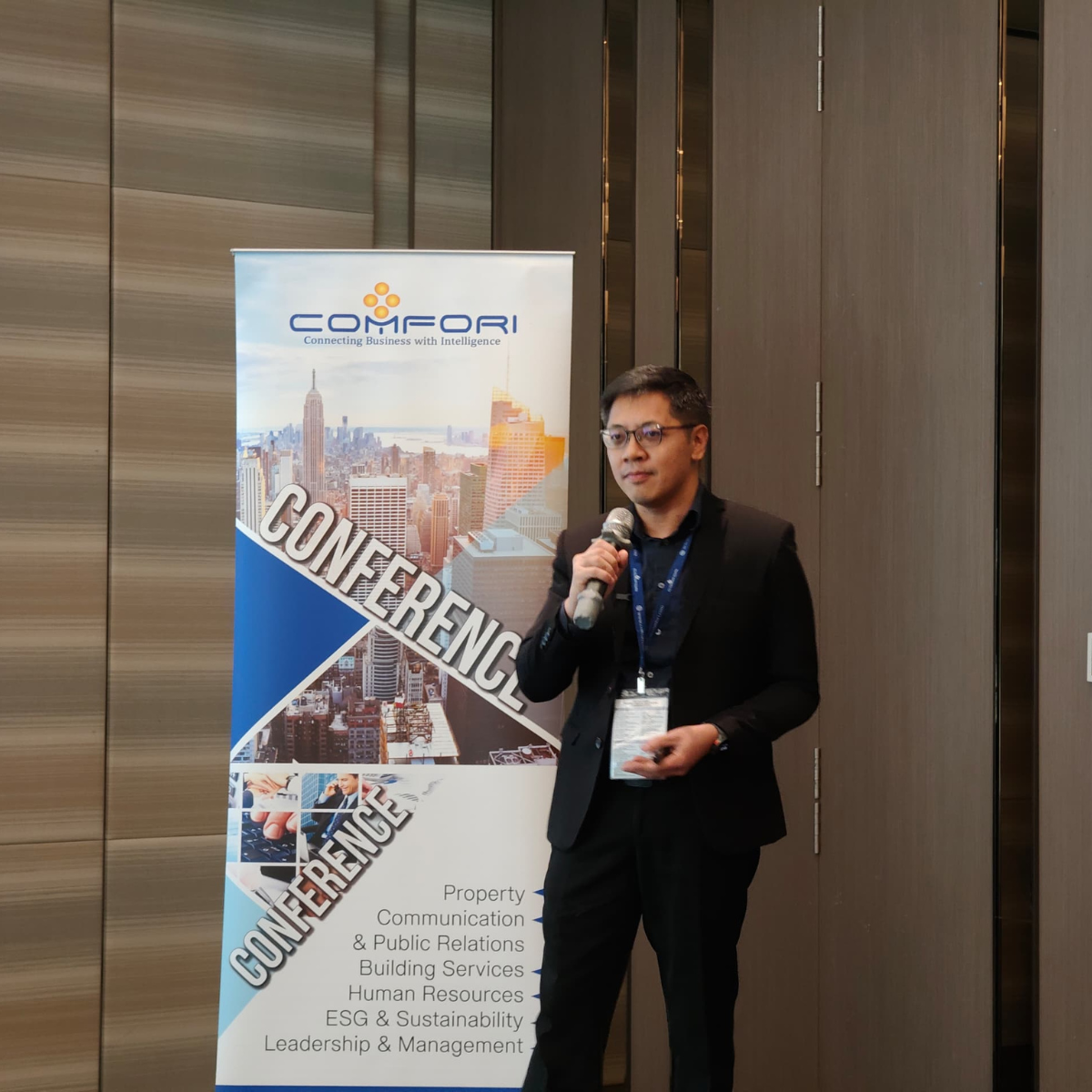 ServeDeck CEO Suhendra at Comfori Leasing Conference